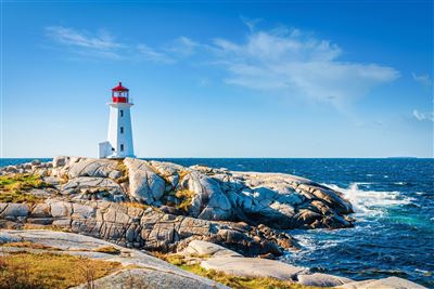 Leuchtturm in Peggys Cove